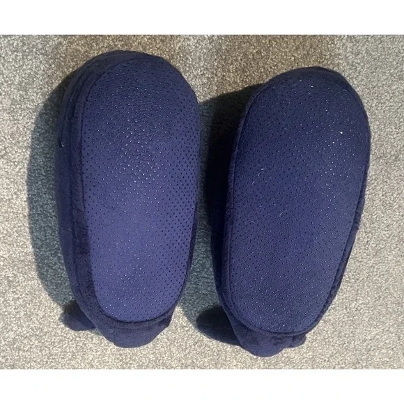 Kids Vineyard Vines Blue Whale Slippers Size XL Great Condition - Picture 3 of 8